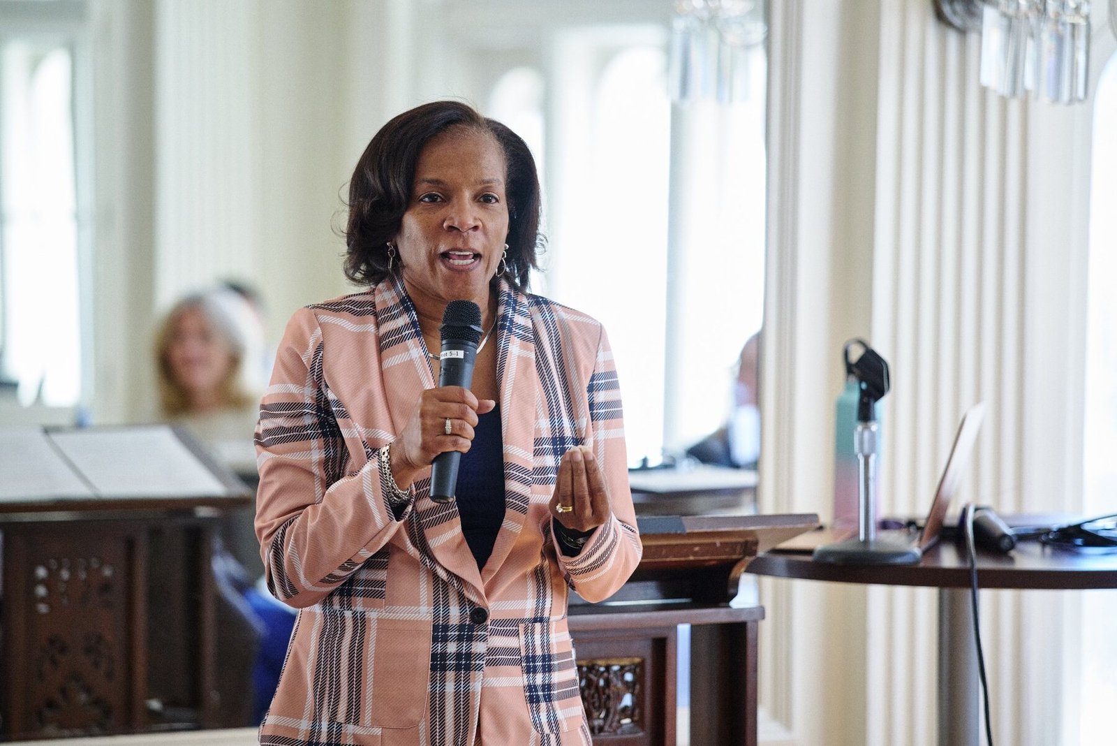 Lisa Haynes leading a STAR Wellness Week workshop
